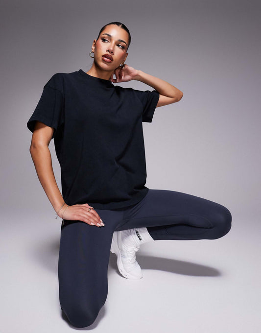 Icon Boxy Heavyweight Cotton T-Shirt With Quick Dry Finish