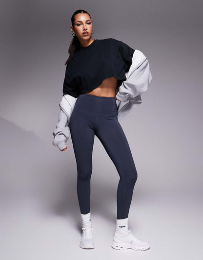 Icon Heavyweight Cotton Cropped T-Shirt With Quick Dry Finish