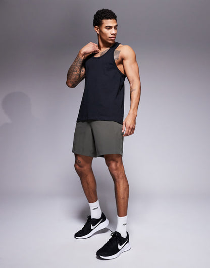 Icon Training Cotton Stringer Vest With Quick Dry Finish