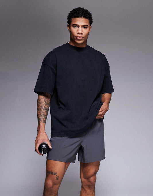 Icon Boxy Heavyweight Cotton T-Shirt With Quick Dry Finish