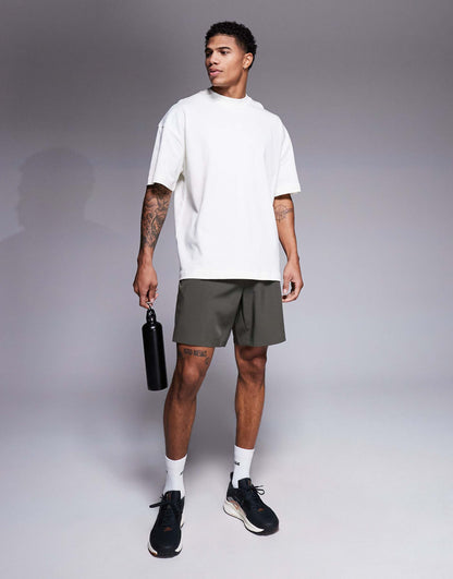 Icon Boxy Heavyweight Cotton T-Shirt With Quick Dry Finish