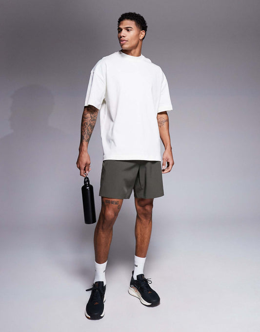Icon Boxy Heavyweight Cotton T-Shirt With Quick Dry Finish