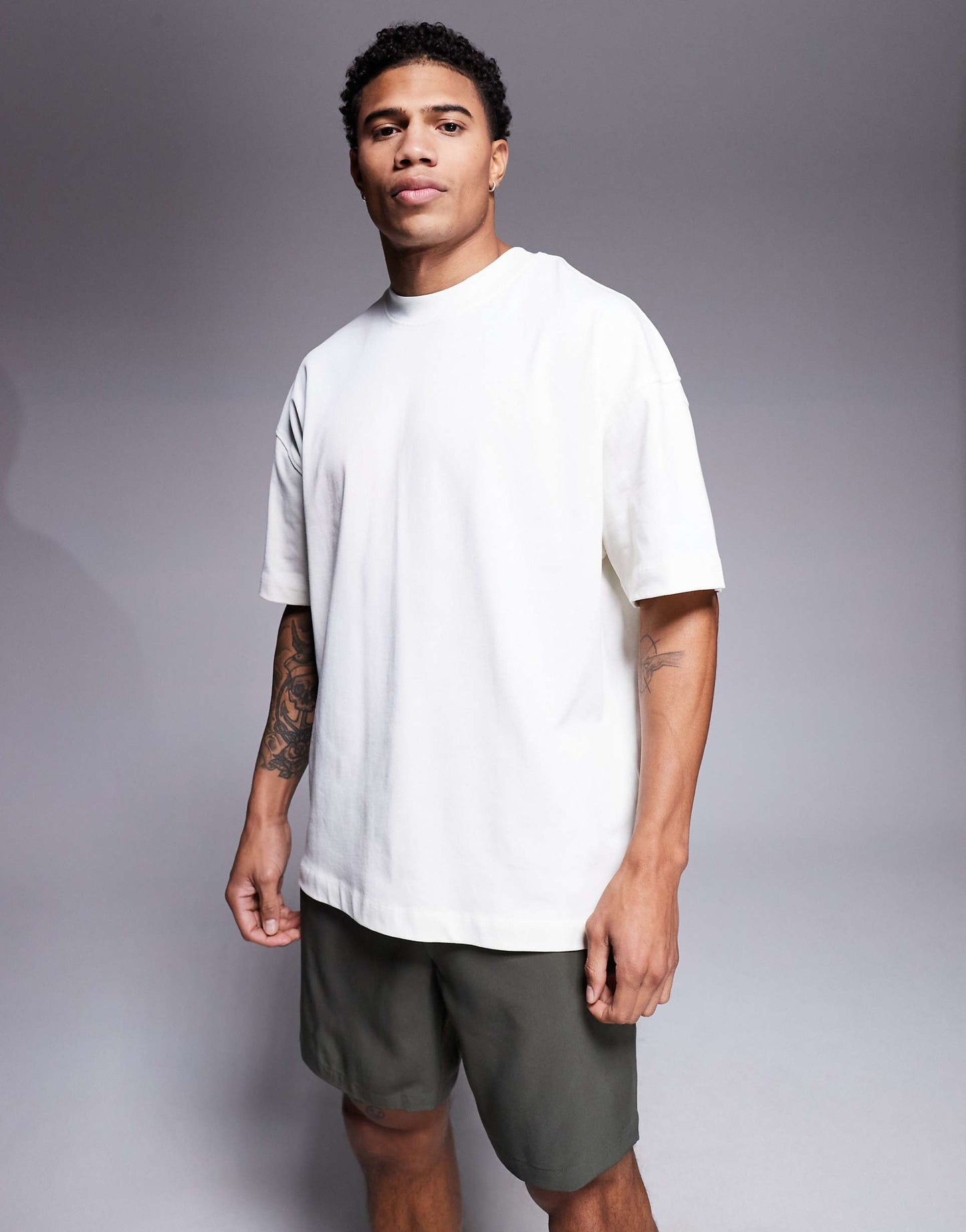 Icon Boxy Heavyweight Cotton T-Shirt With Quick Dry Finish