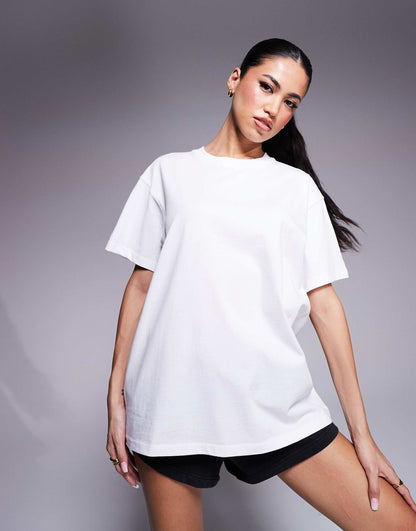 Icon Oversized Cotton T-Shirt With Quick Dry Finish