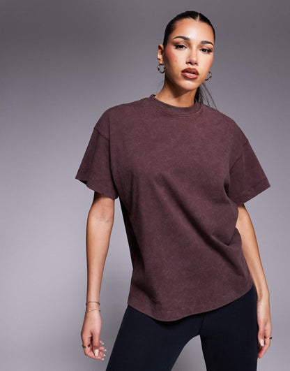 Icon Boxy Heavyweight Cotton T-Shirt With Quick Dry Finish
