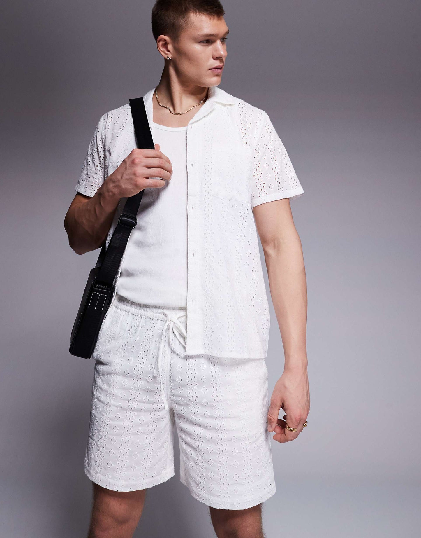 Broderie Beach Short Co-Ord
