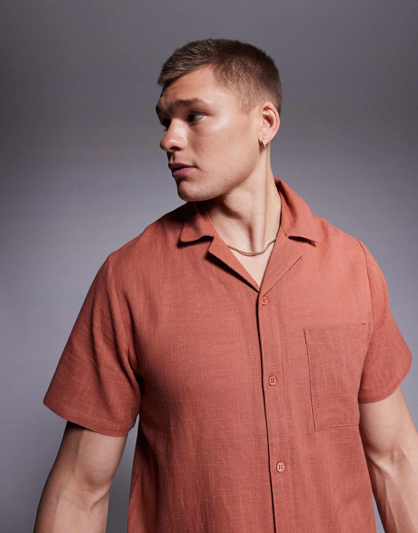 Short Sleeve Beach Shirt Co-Ord
