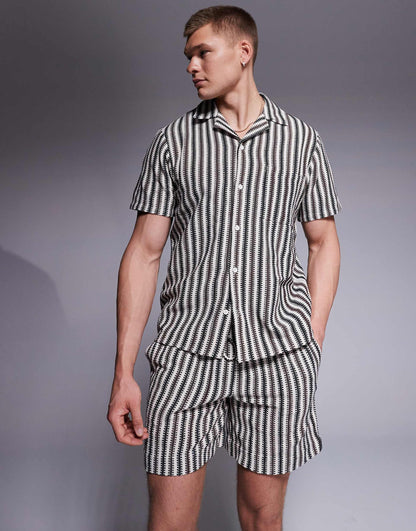 Crochet Beach Short Co-Ord