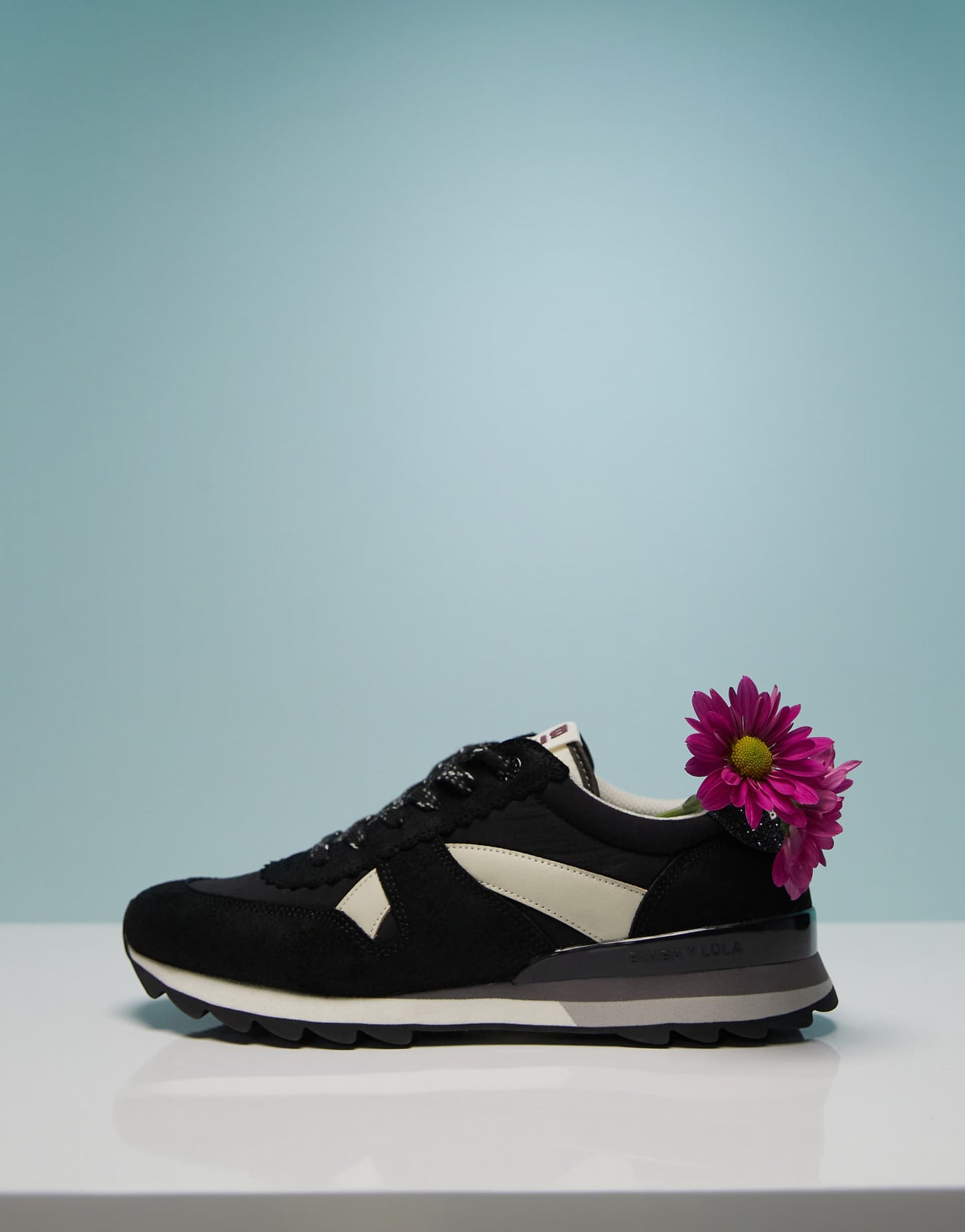 Leather Panel Trainers