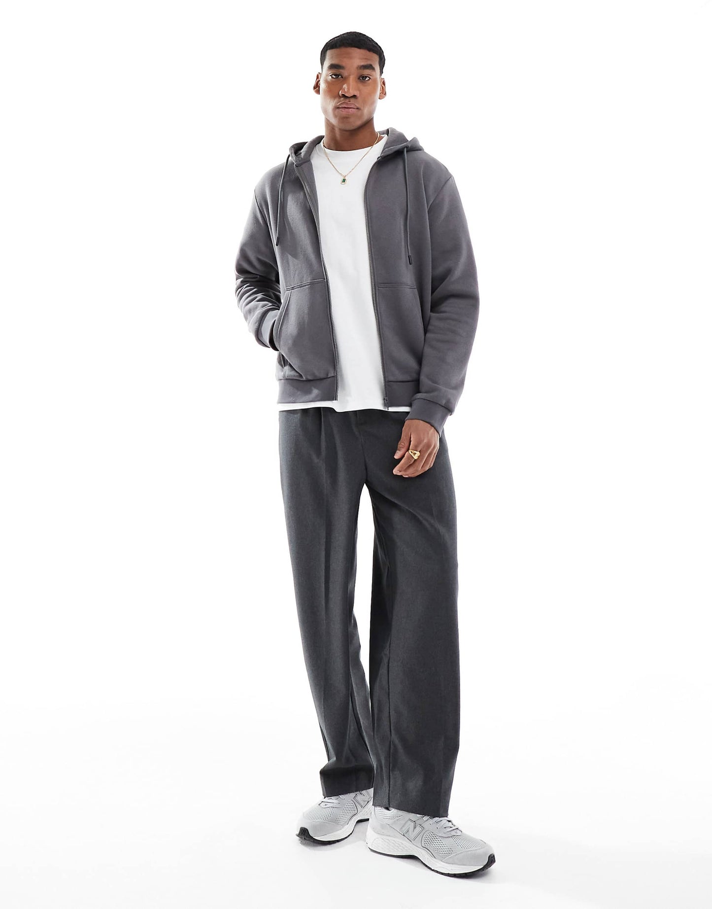 Oversize Zip Hoodie