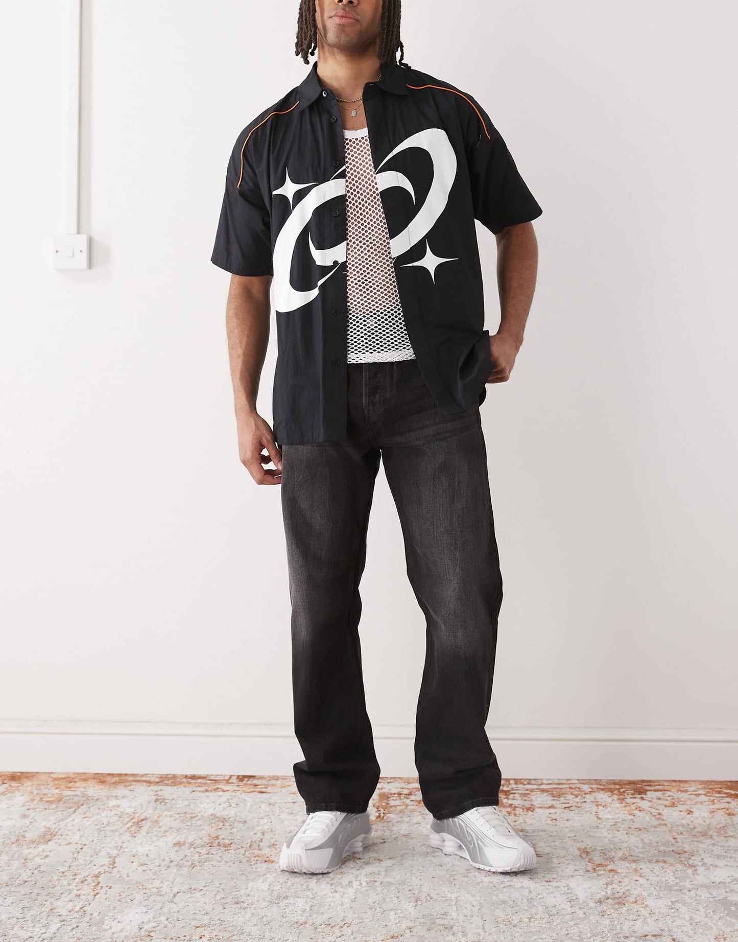 Space Relaxed Fit Straight Leg Jeans