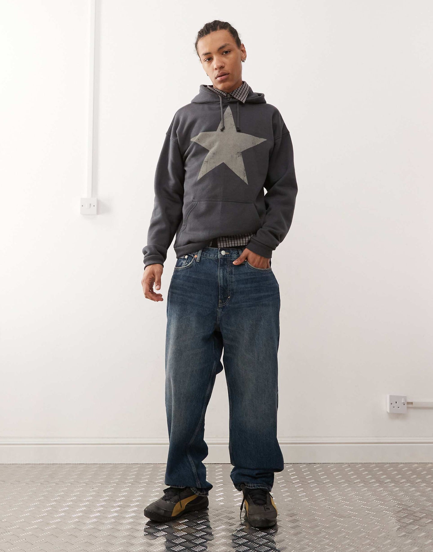 Galaxy Loose Fit Baggy Jeans