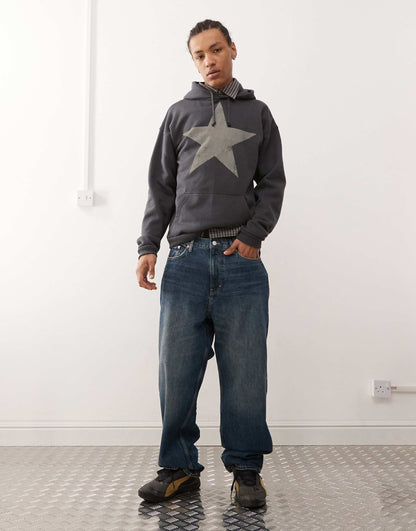 Galaxy Loose Fit Baggy Jeans