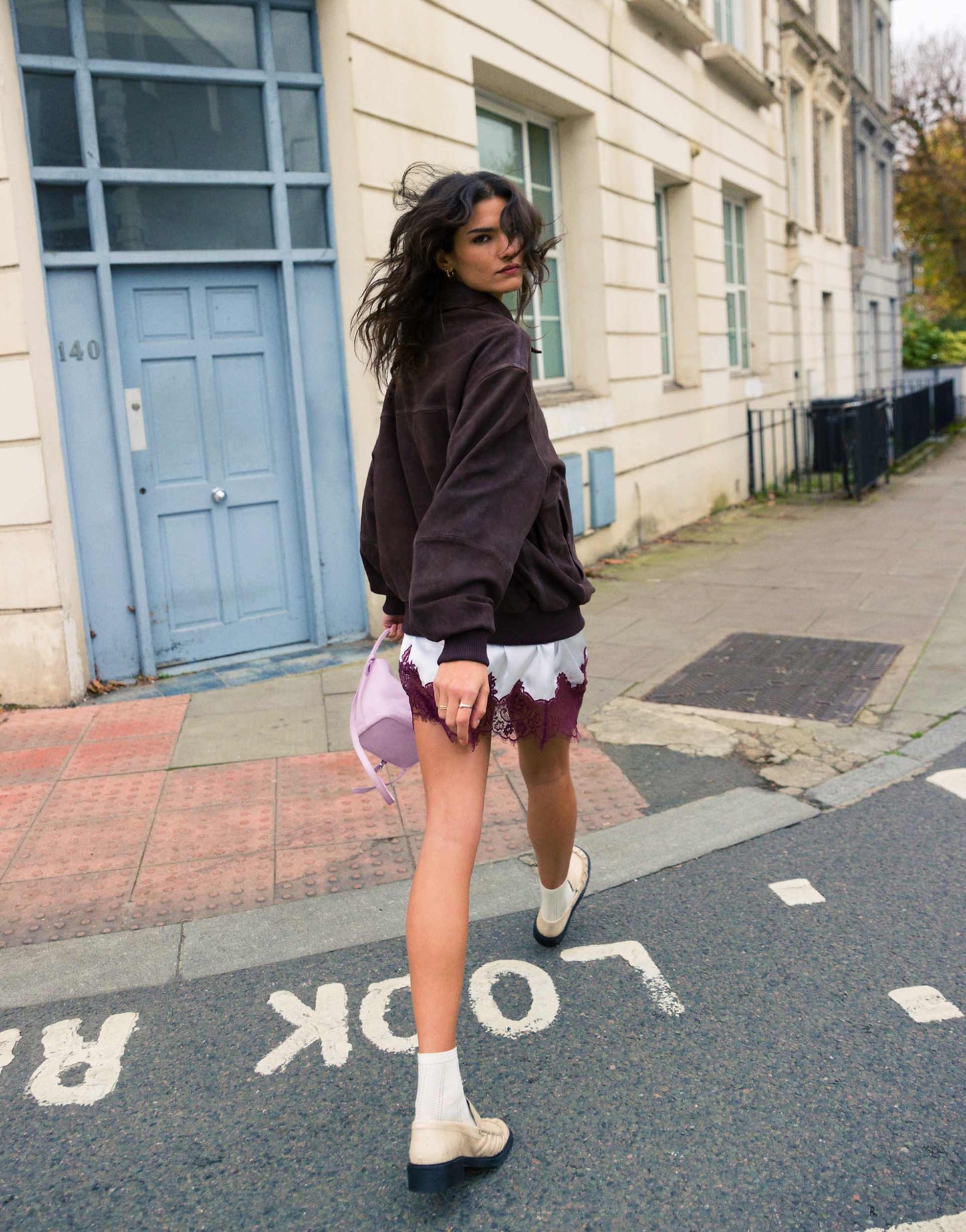 Premium Real Suede Bomber Jacket