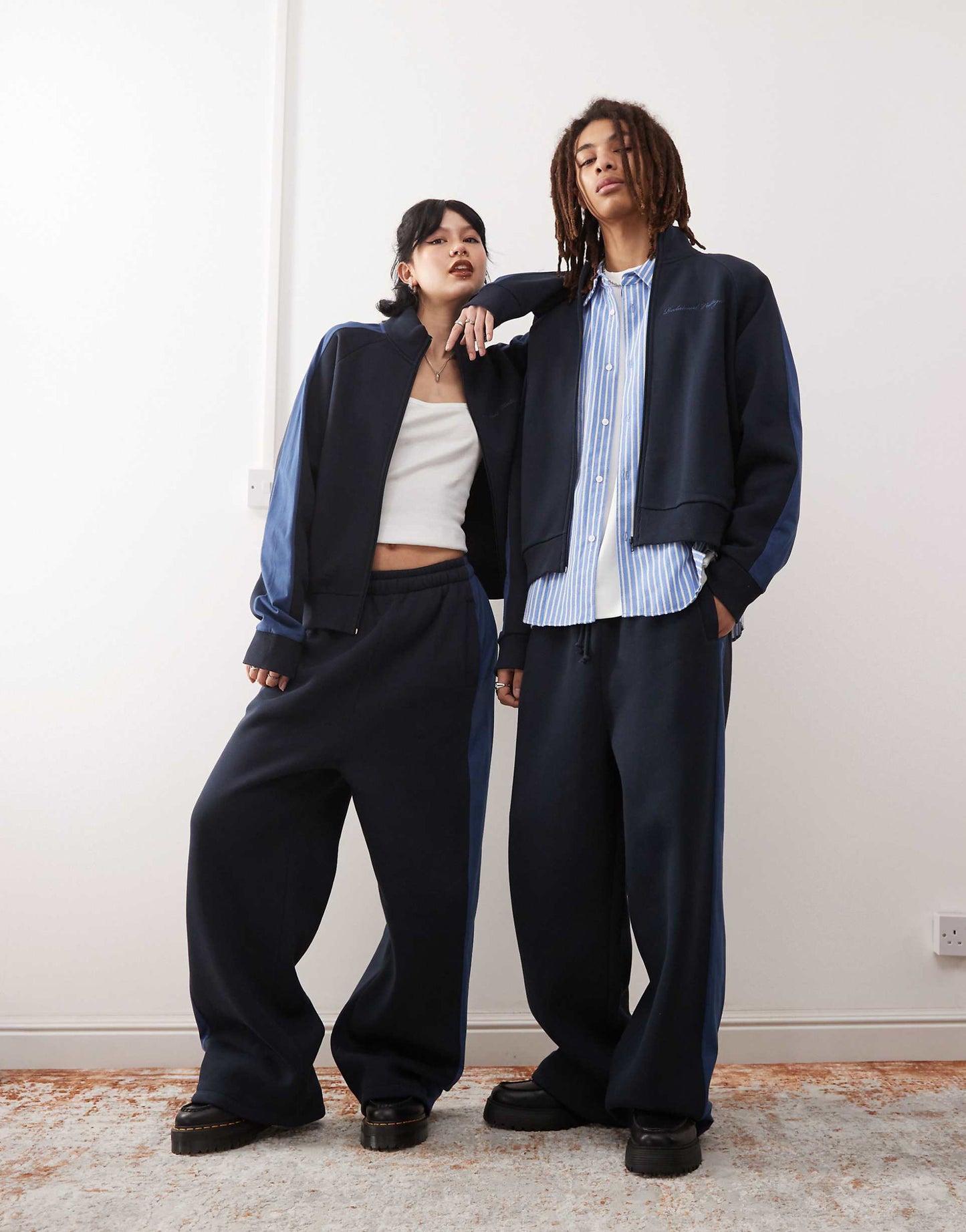 Unisex Zip Up Track Jacket