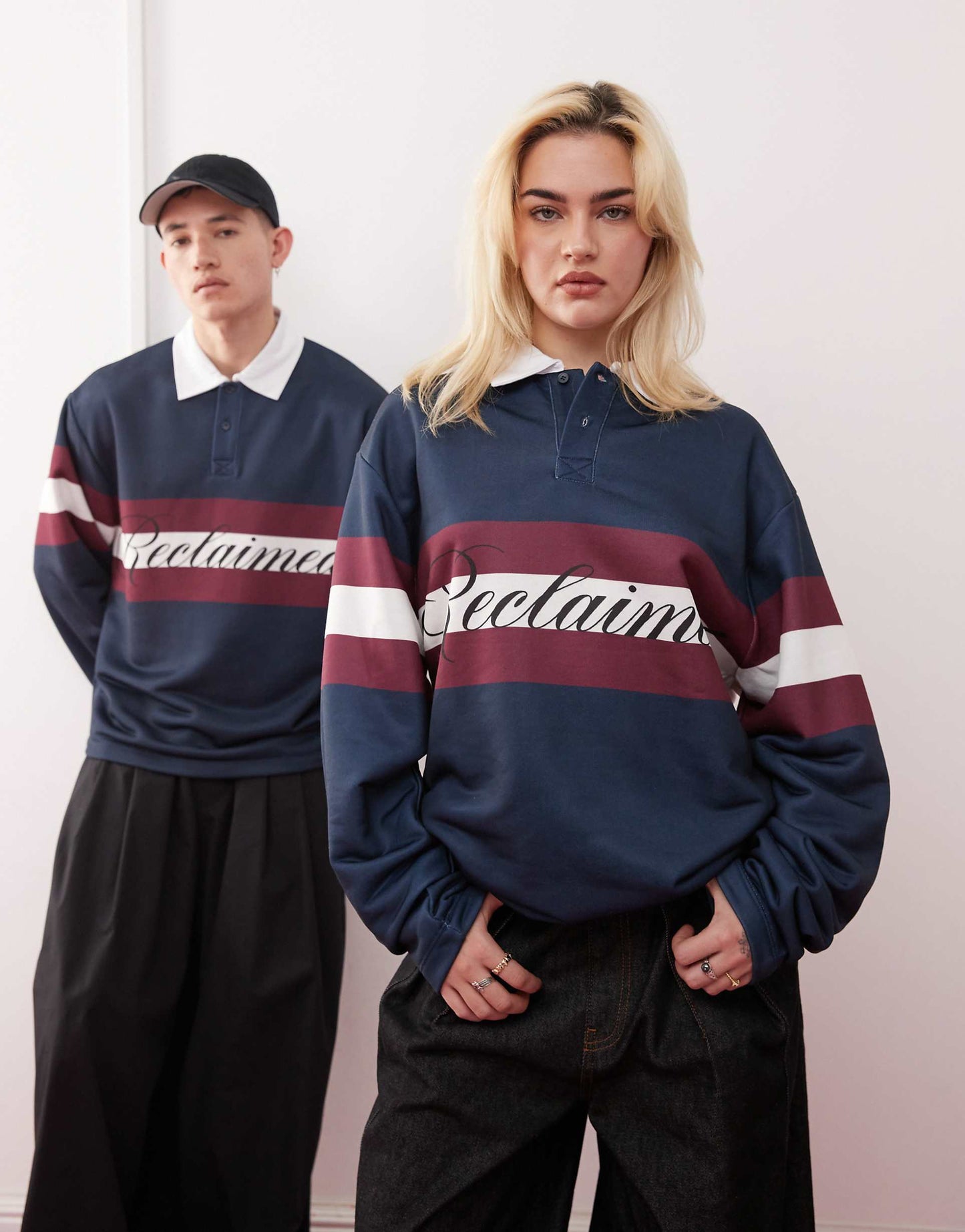 Unisex Rugby Polo Sweatshirt