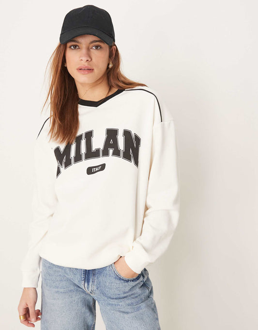 Milan Logo Sweater Jumper