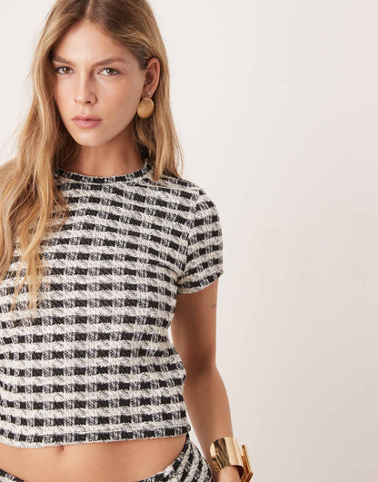 Co-Ord Boucle Tee