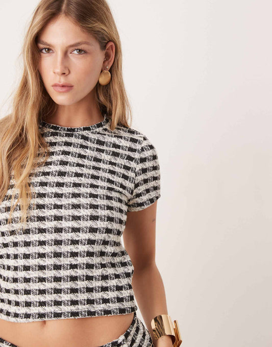 Co-Ord Boucle Tee