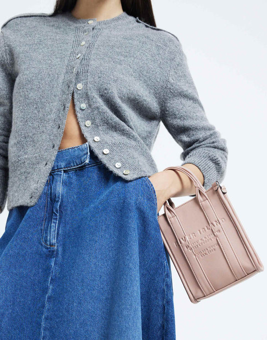 Mini Debossed Cross Body Bag