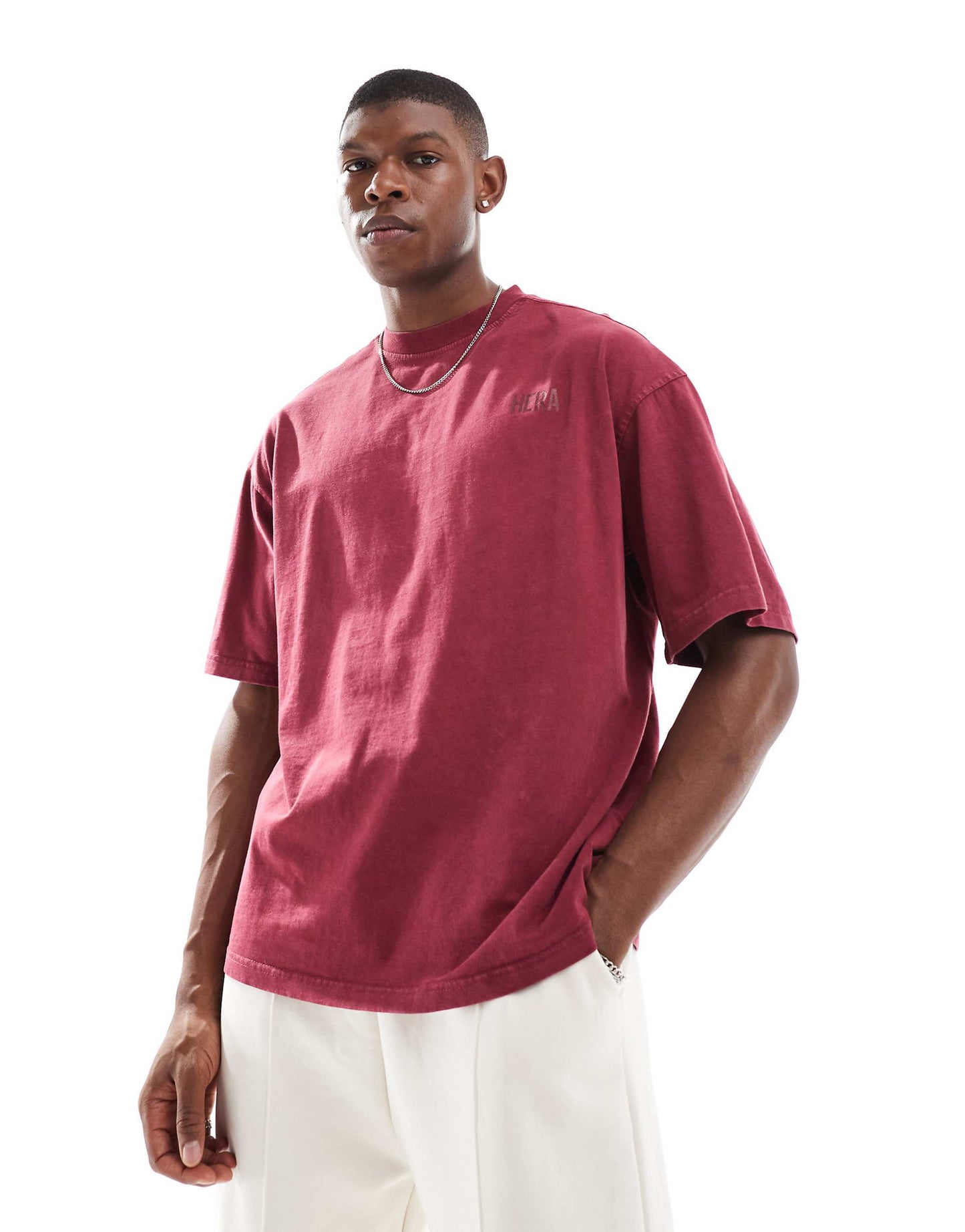 Mens Washed Graphic T-Shirt