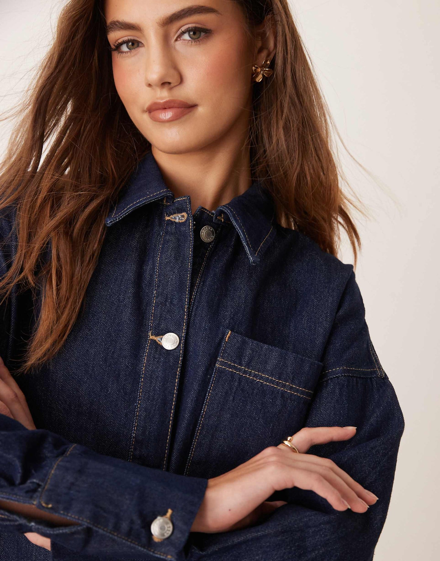 Denim Shirt Dress