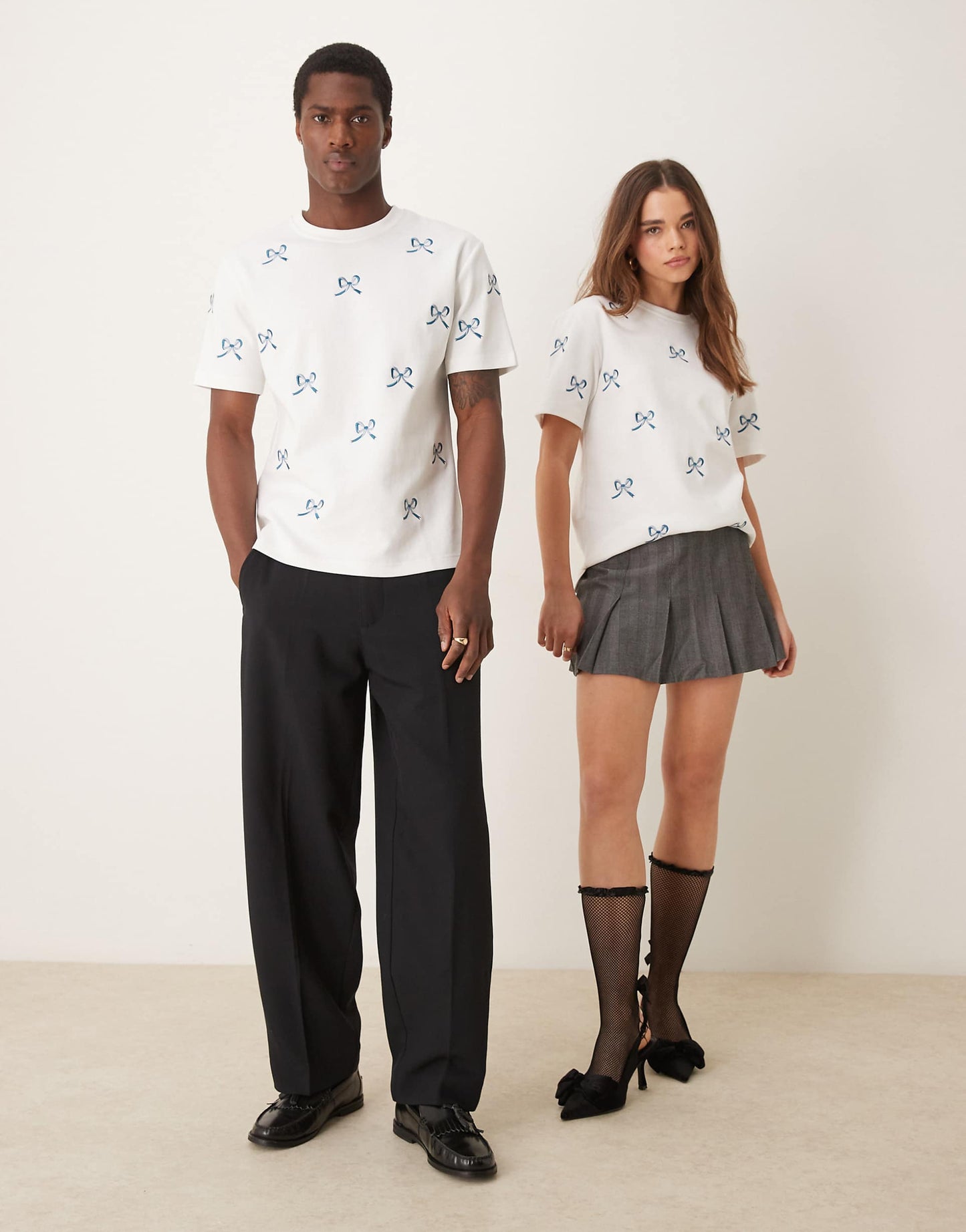 Bow Embroidered T-Shirt