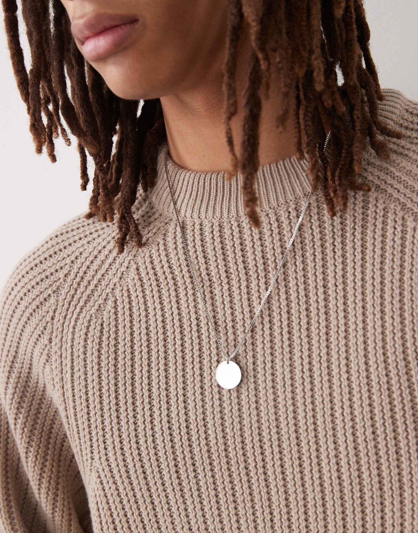 Knitted Crew Neck Jumper