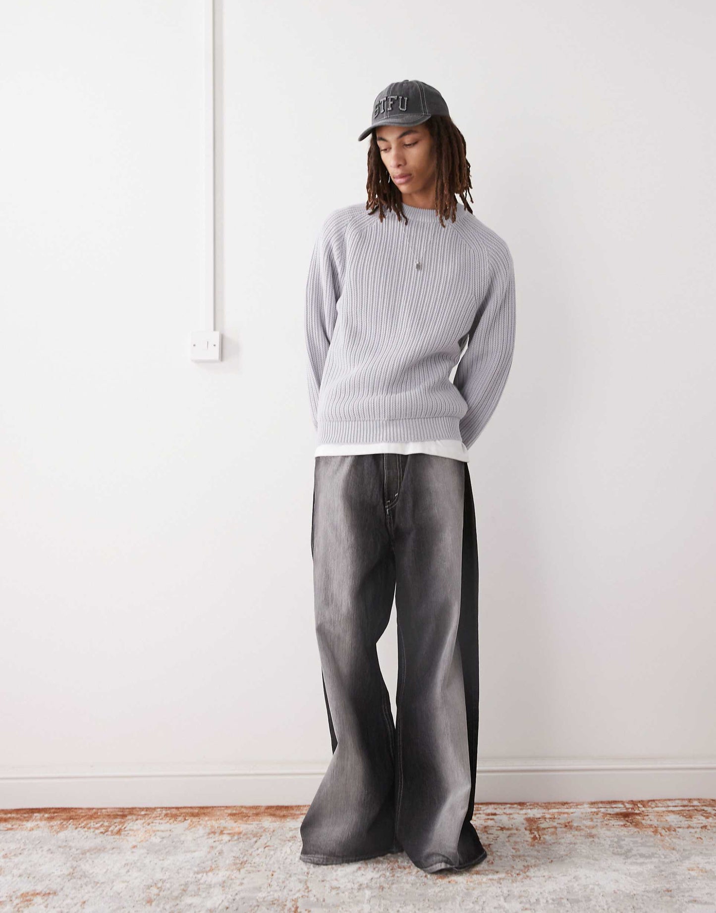 Knitted Crew Neck Jumper