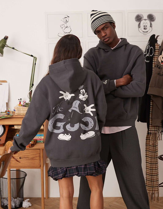 Disney Unisex Oversized Hoodie With Goofy Prints