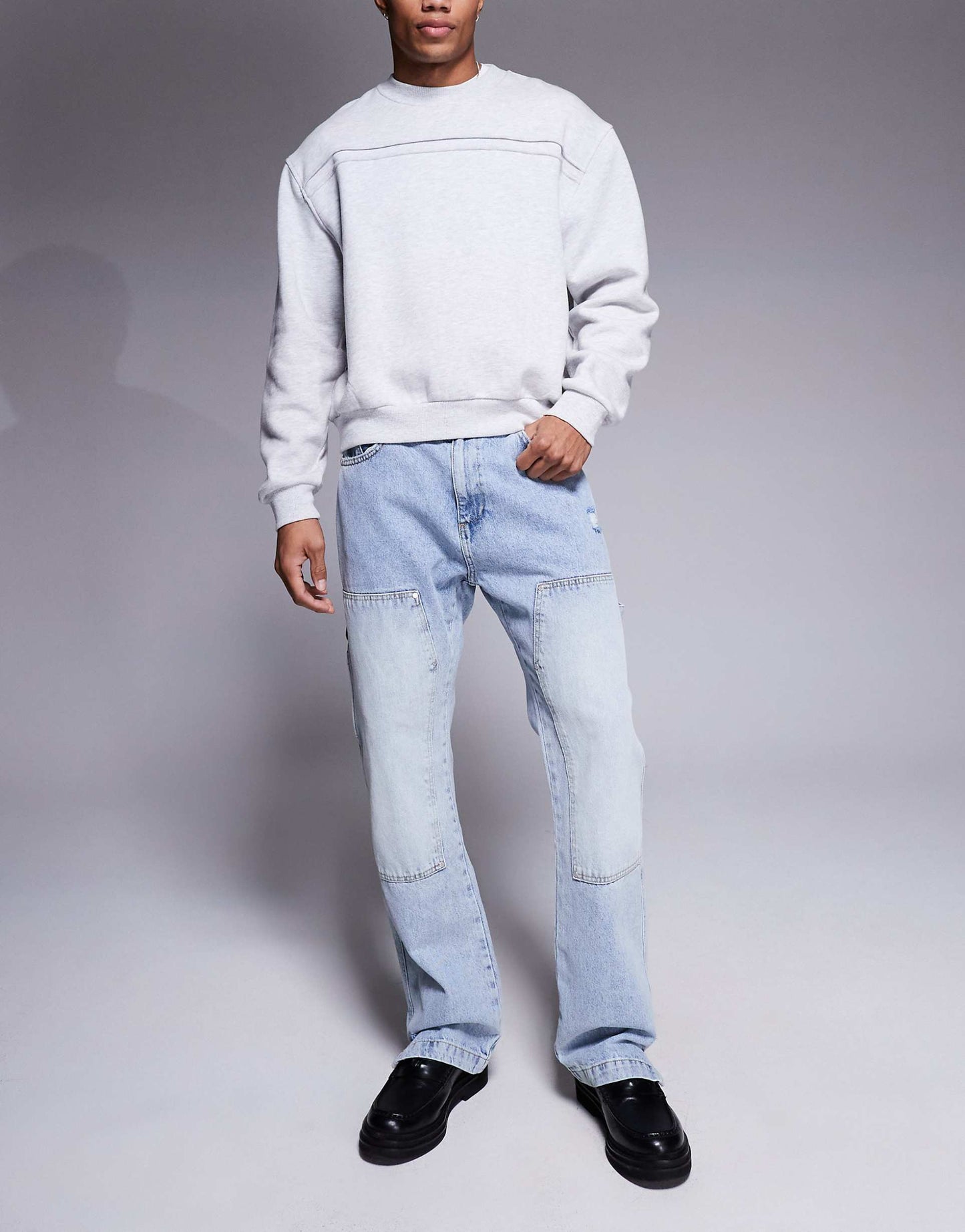 Carpenter Rivet Detail Jeans