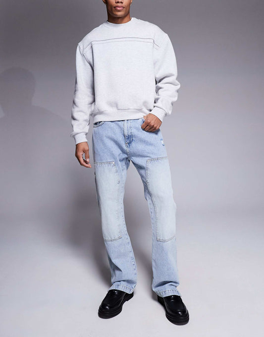 Carpenter Rivet Detail Jeans