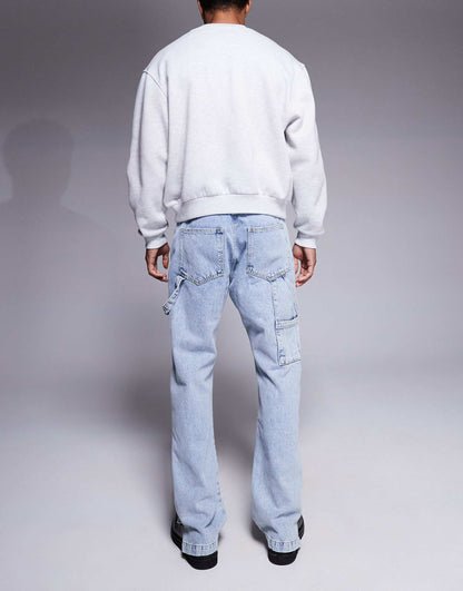 Carpenter Rivet Detail Jeans