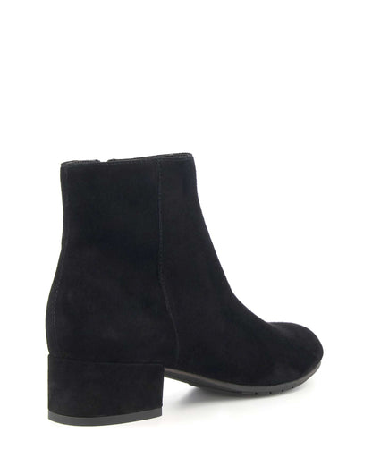 Wide Fit Suede Pippie Low Boots