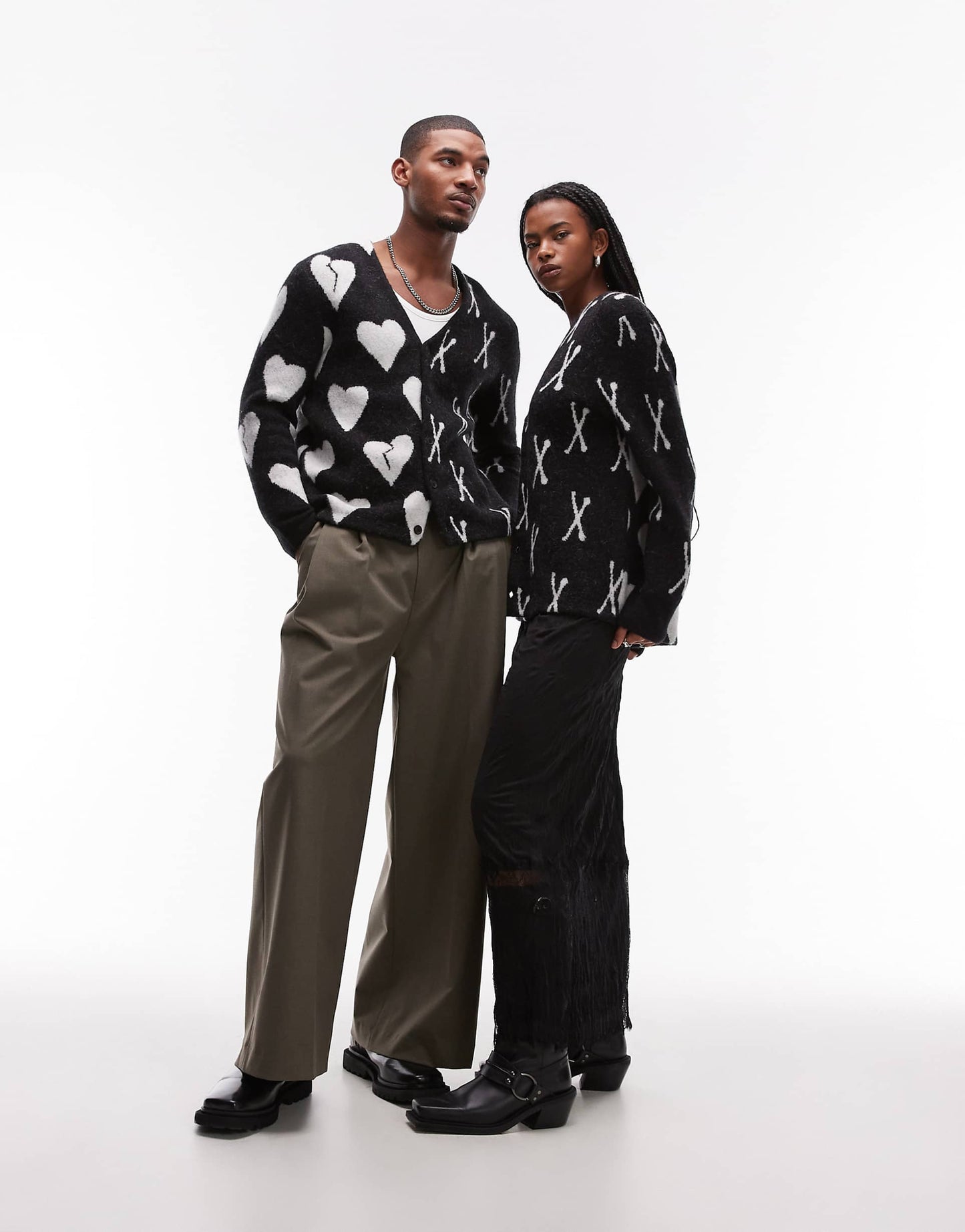 Bonebreak Oversized Knitted Cardigan