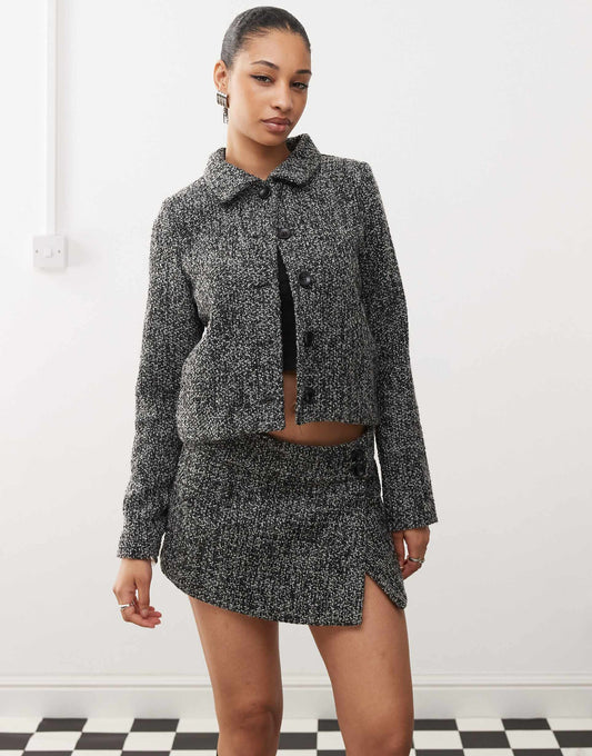 Quinnie Tailored Boucle Jacket Co-Ord