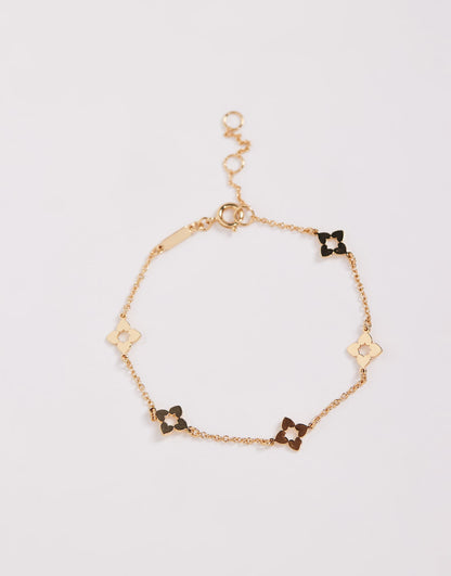 Elbelia Flower Charm Bracelet