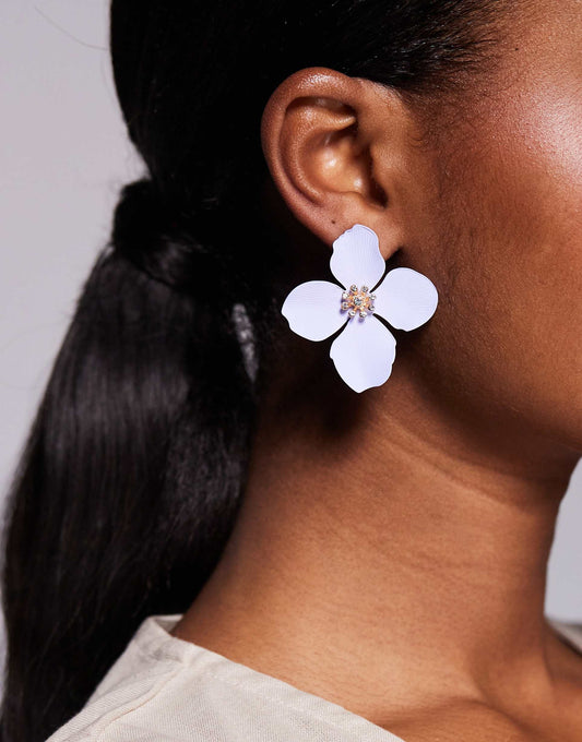 Maflore Flower Stud Earrings