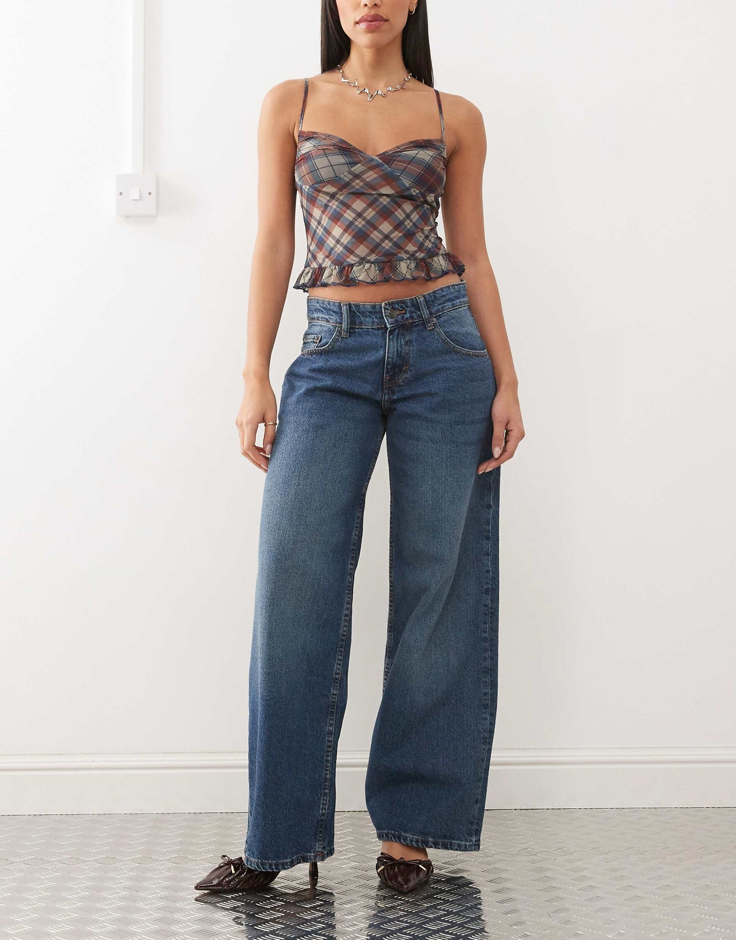 Roomy Extra Wide Low Rise Jeans