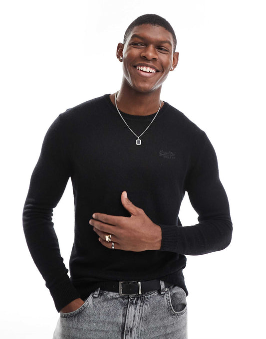 Essential Slim Fit Crew Jumper