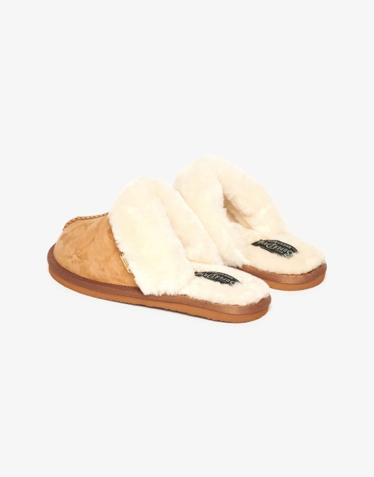 Suede Mule Slippers