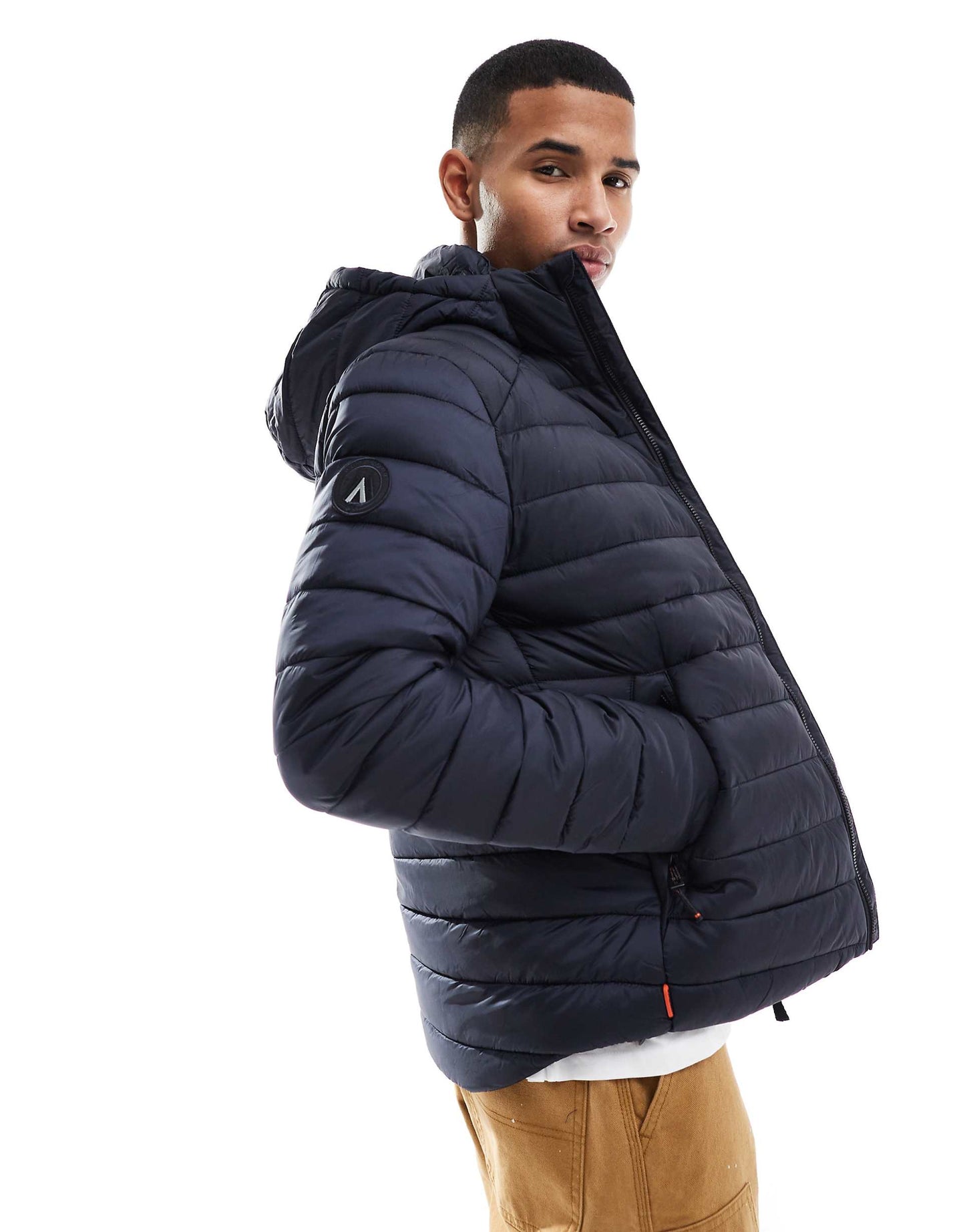 Hooded Fuji Sport Padded Jacket