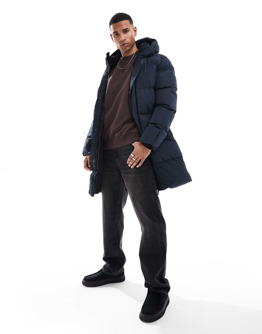 Hooded Sports Puffer Jacket