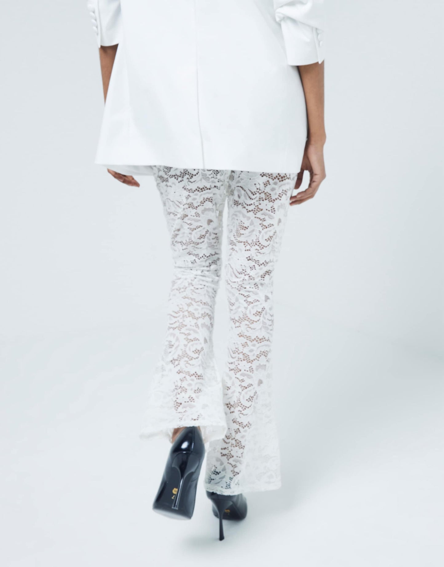 Lace Flare Trouser