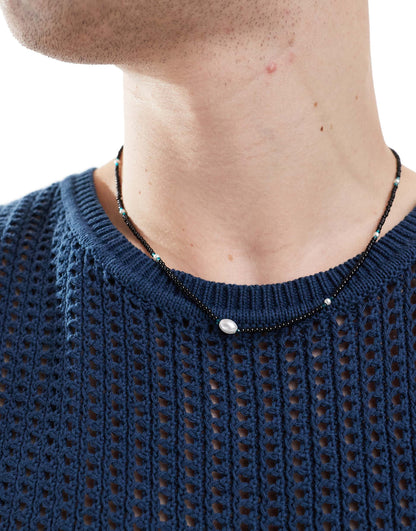 Necklace With Statement Beads