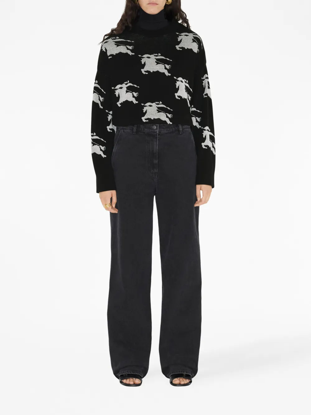 Logo-Jacquard Jumper