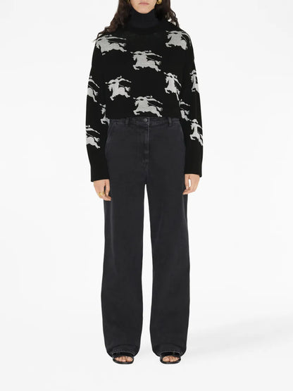 Logo-Jacquard Jumper