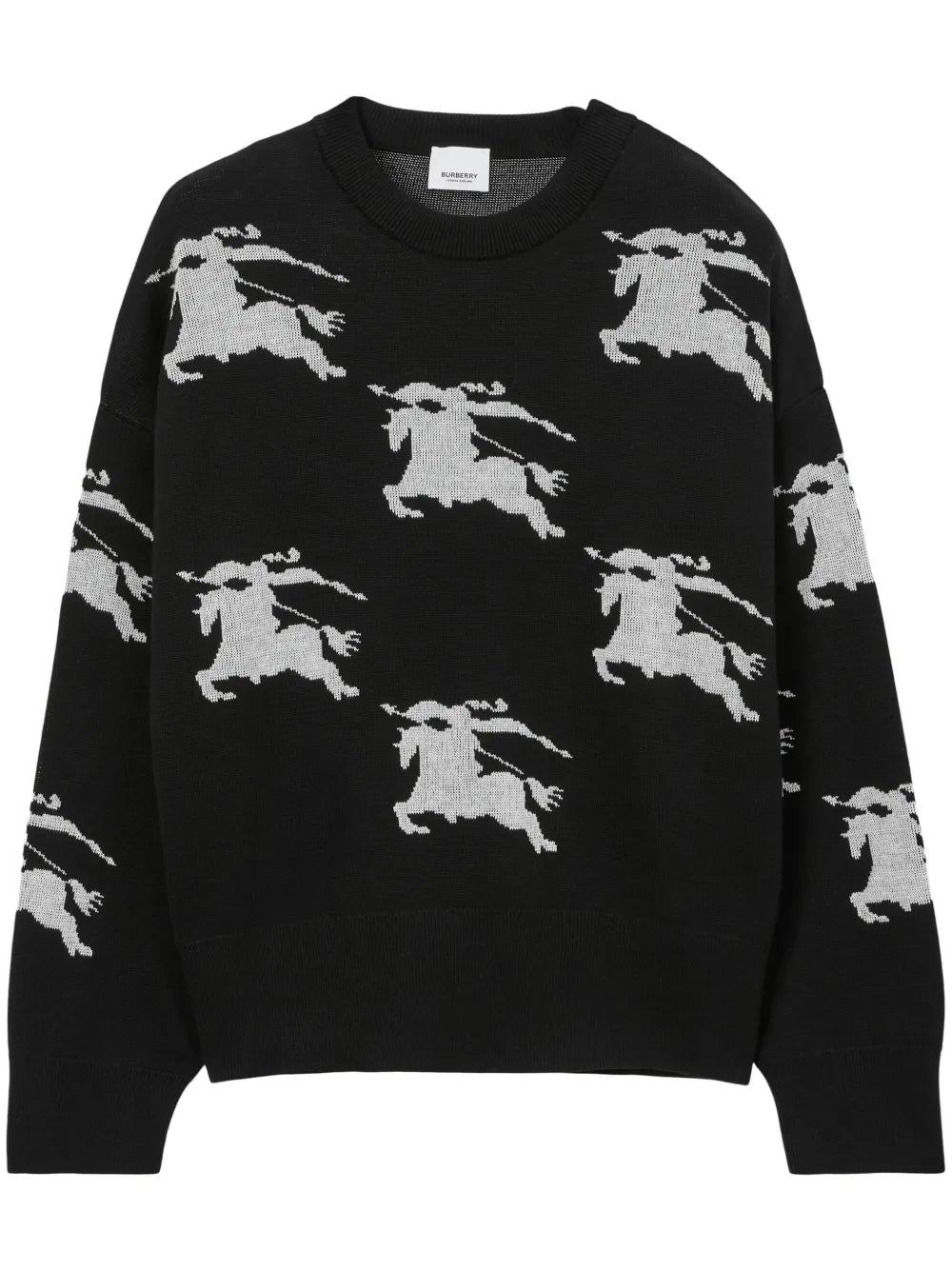 Logo-Jacquard Jumper