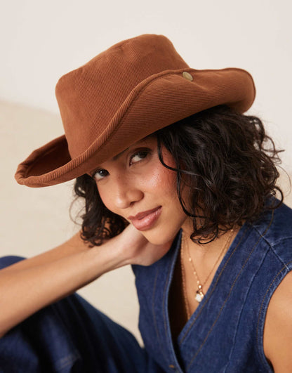 Cord Soft Cowboy Hat