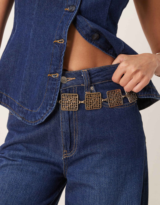 Vintage Chain Link Belt